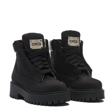 Starboot – Total Black Nabuk-Sneaker-CRISTIANZEROTRE