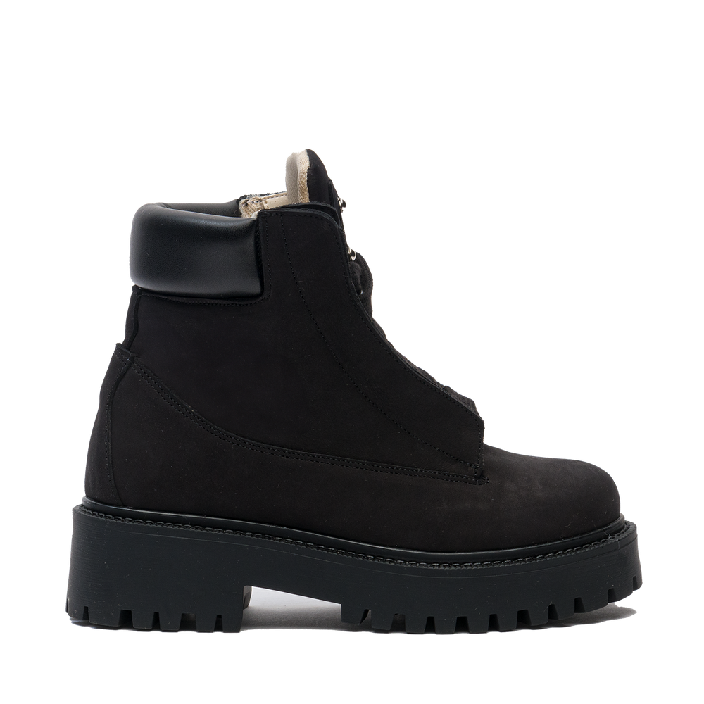 Starboot – Total Black Nabuk-Sneaker-CRISTIANZEROTRE