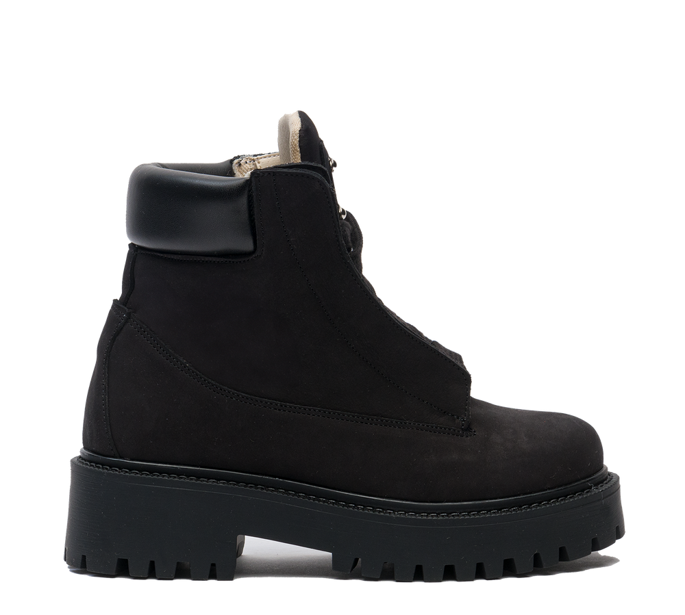 Starboot – Total Black Nabuk-Sneaker-CRISTIANZEROTRE