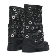CHUNKY – Black Silver Giant Eyelets Edition