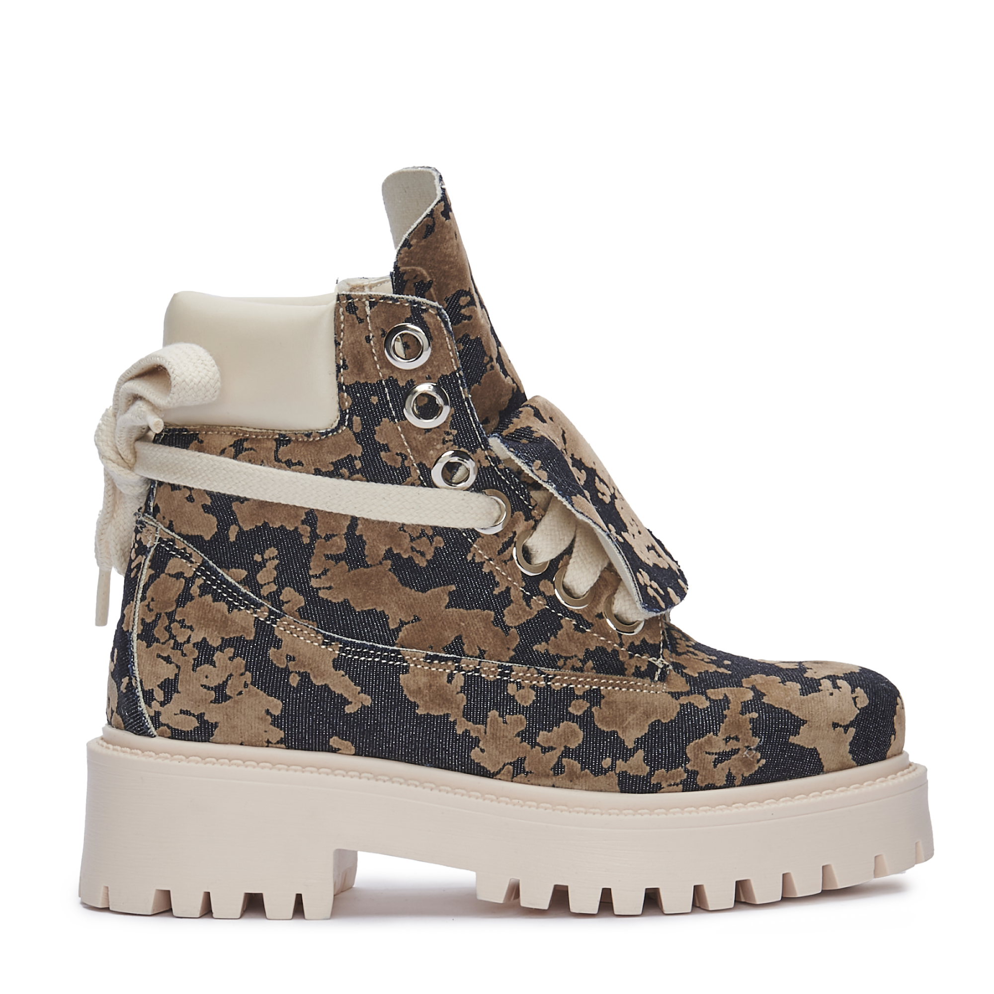 STARBOOT CUSTOM – Earth Camo Denim
