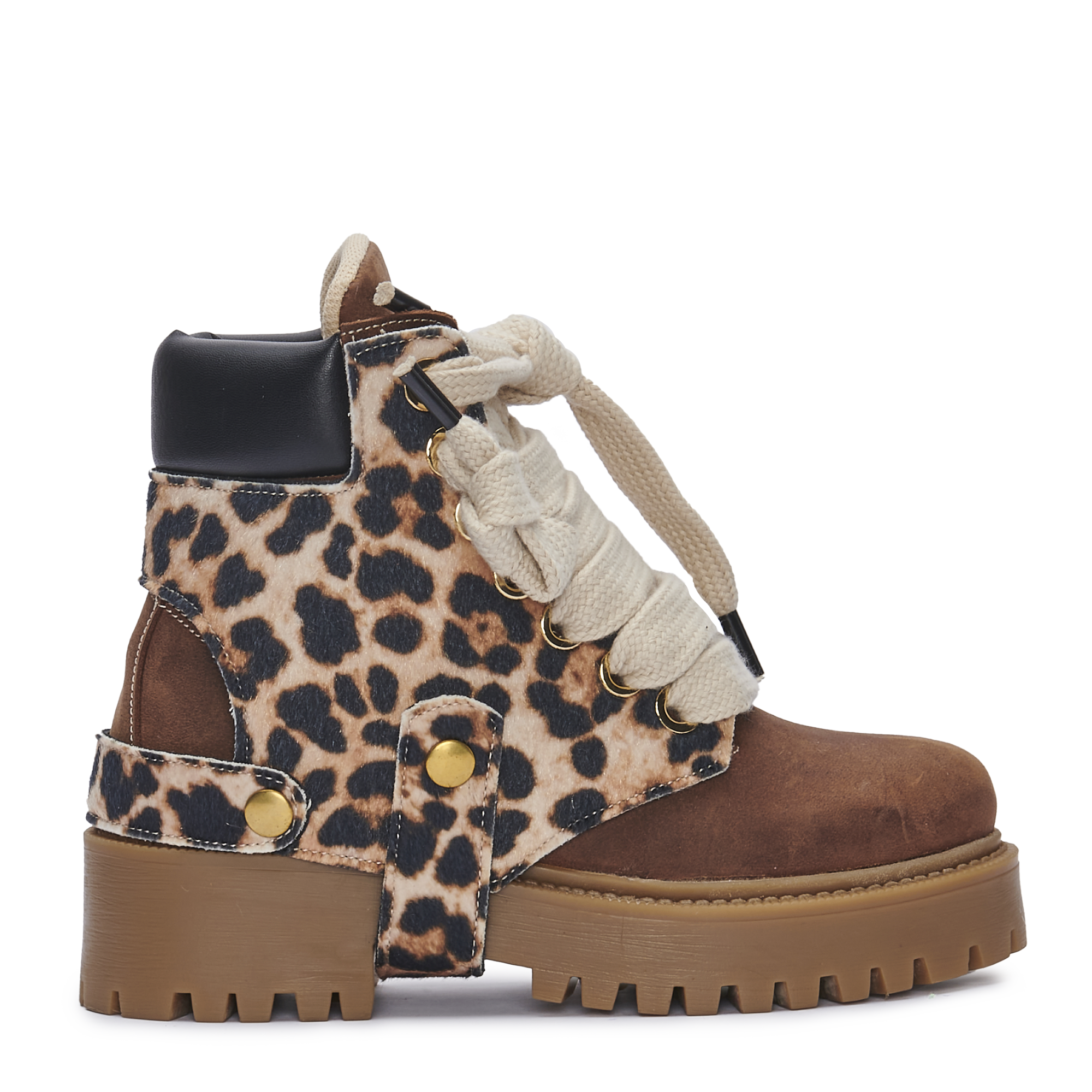 STARBOOT CUSTOM – Leopard Panel Leather