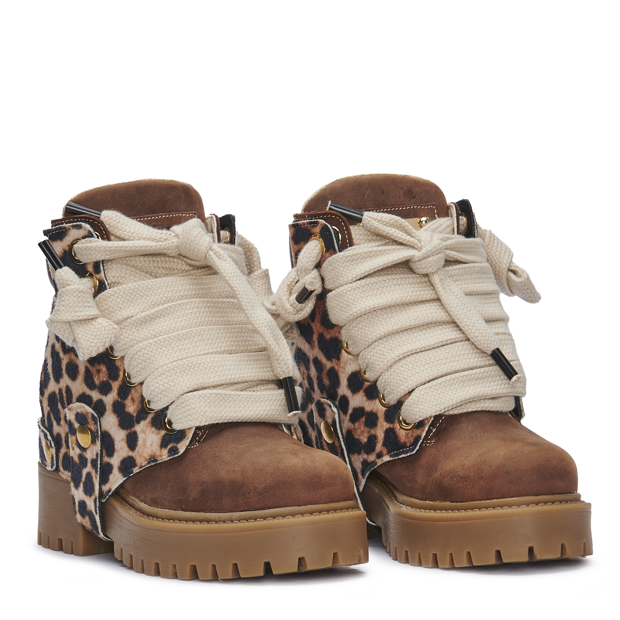 STARBOOT CUSTOM – Leopard Panel Leather