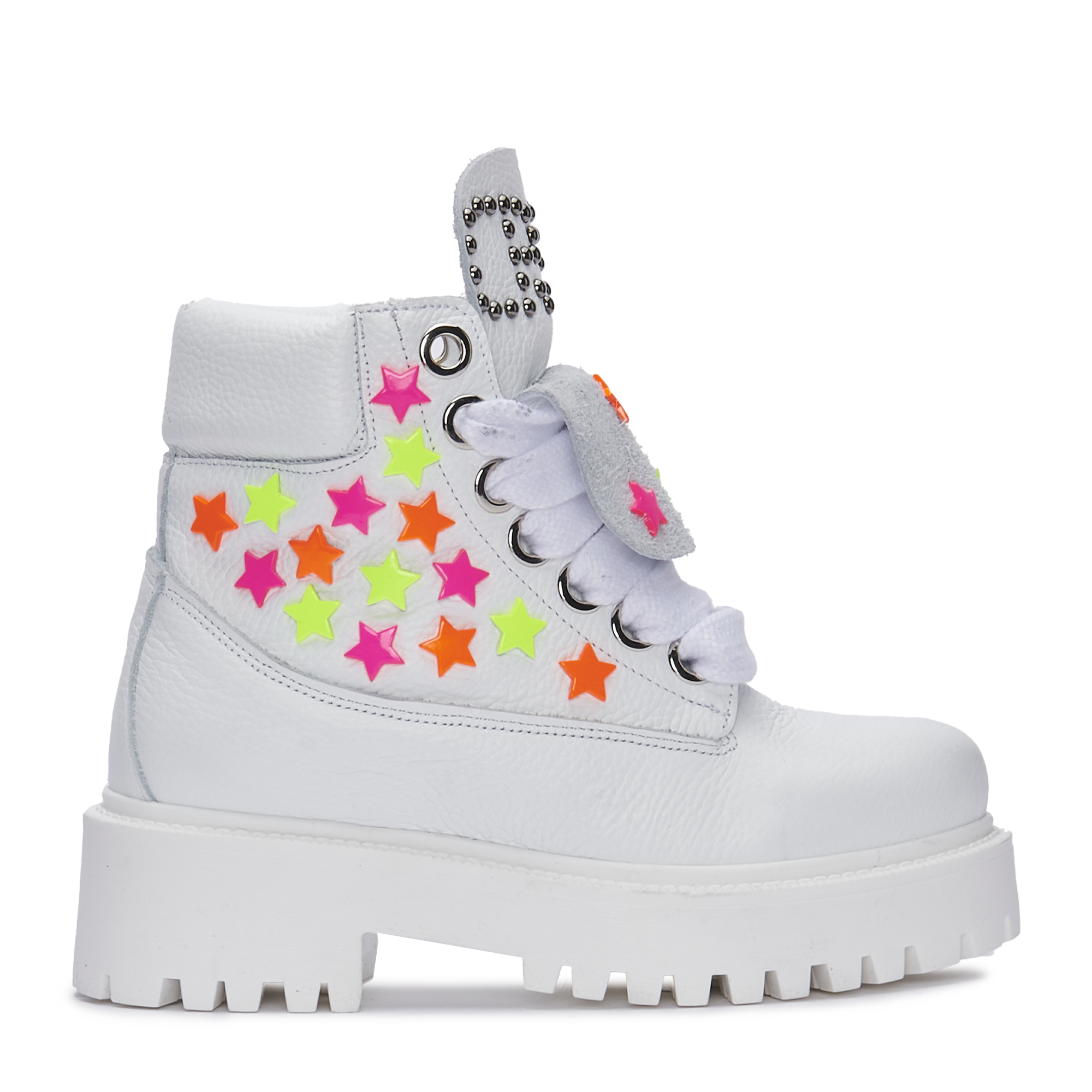 STARBOOT CUSTOM – Neon Star Leather