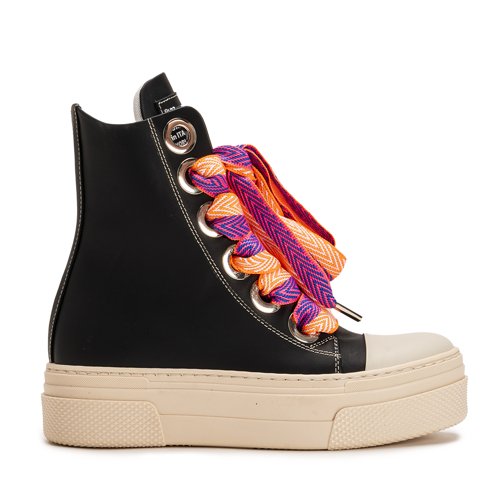 CALIPSO 300–Lacets Noirs Orange Fluo