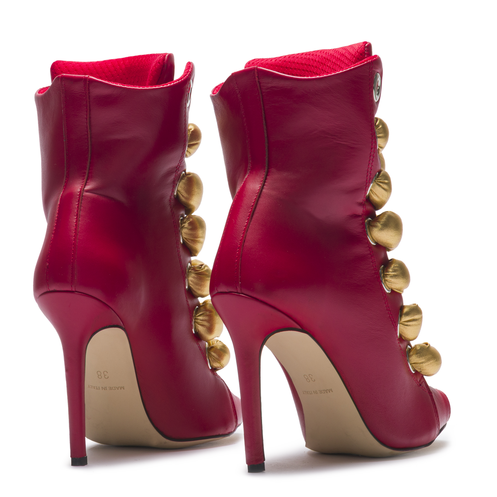 RUSH BOLD – Bordeaux and Gold Laces