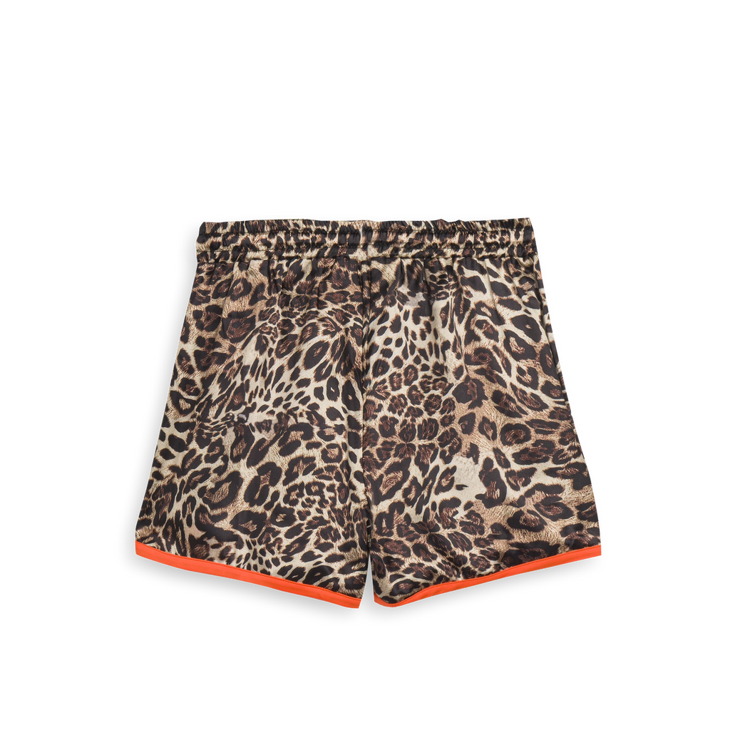 Orange Leopard CR03 Shorts