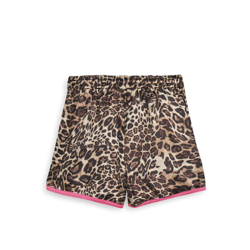 Pink Leopard CR03 Shorts