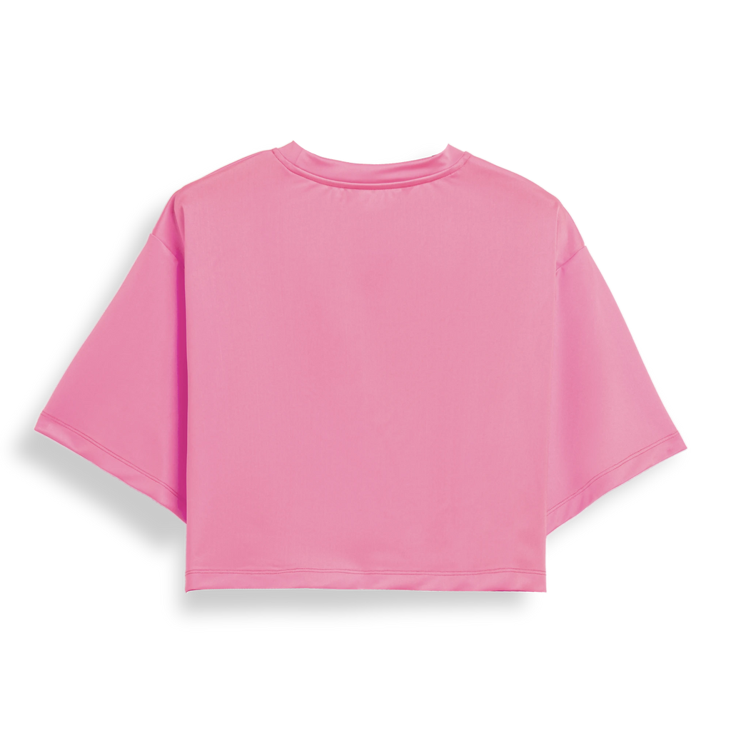 Pink Cropped 03 Leopard T-Shirt