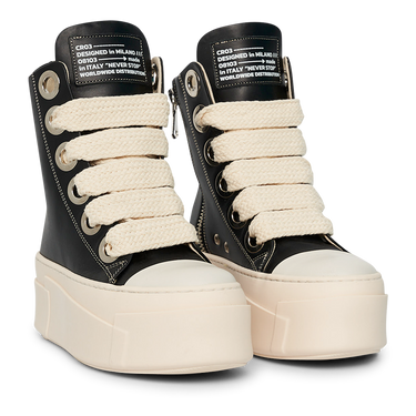 Calipso 600 – Black Leather-Sneaker-CRISTIANZEROTRE