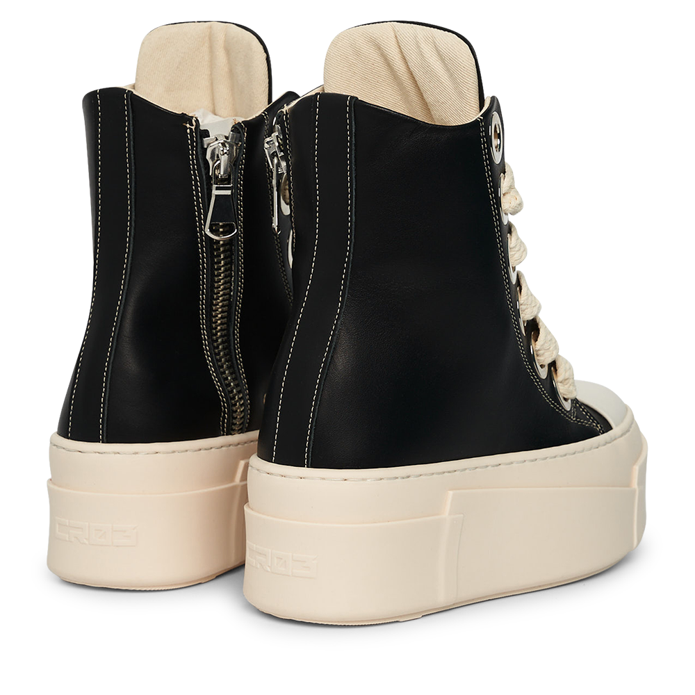 Calipso 600 – Black Leather-Sneaker-CRISTIANZEROTRE