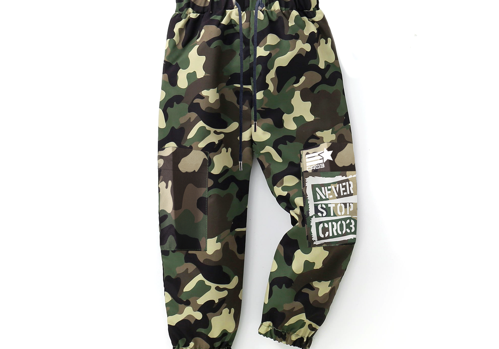 Pants Camouflage M Cargo-Pants-CRISTIANZEROTRE