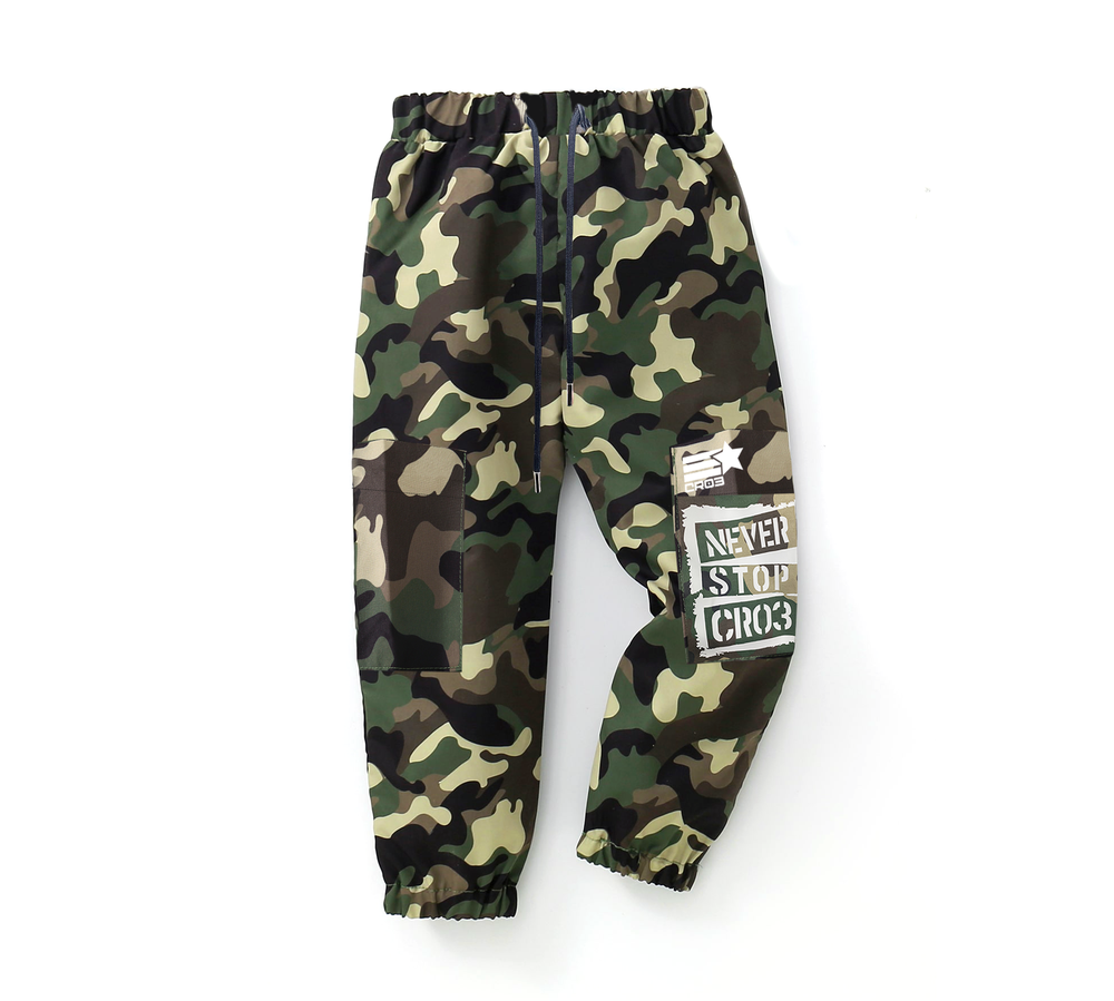 Pants Camouflage W with stamp-Pants-CRISTIANZEROTRE